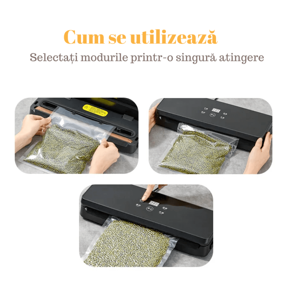 Aparat Profesional de Vidat si Sigilat alimente Koken.ro - köken