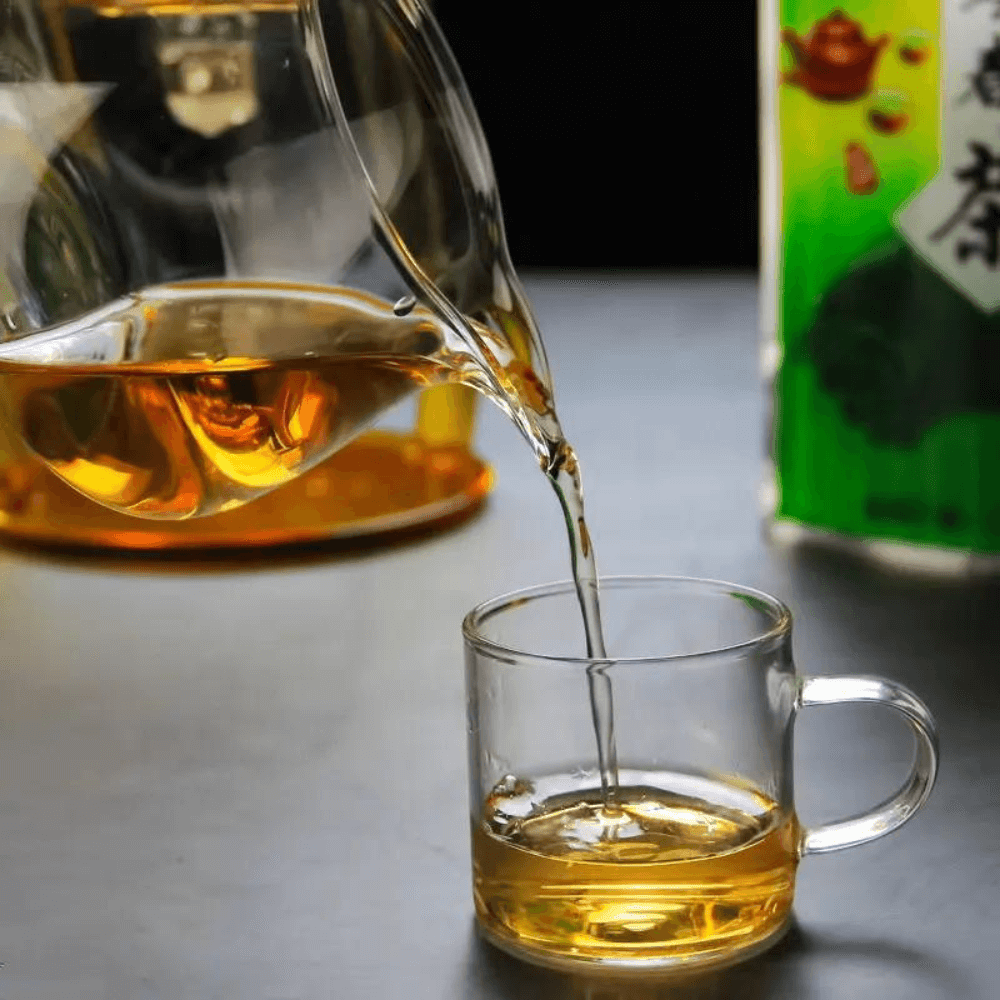 Ceainic Touch Koken, din sticlă cu infuzor japonez, Sticla borosilicată, Rezistent la temperaturi extreme 150℃, 350 ml - köken