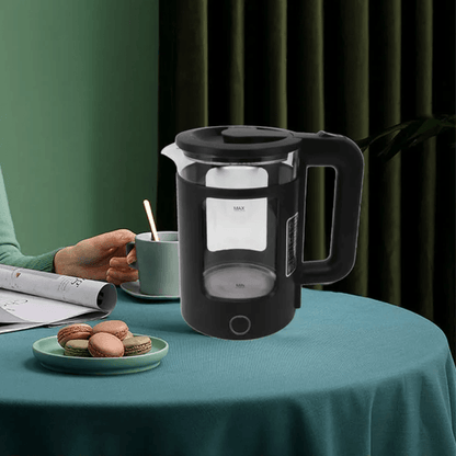 Fierbător Electric Koken.ro, 1500 W, durabil, capacitate mare 1.5 L, oprit automat când este deschis, Ceainic electric, - köken