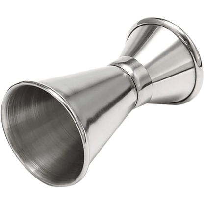 Set de Barman pentru Bauturi Koken.ro, Kit pentru barmani din 9 piese Otel inoxidabil, Suport din Bambus, Shaker Cobbler 750 ml, Argintiu - köken